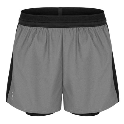 Front - On Womens/Ladies Lumos Performance 2 in 1 Running Shorts
