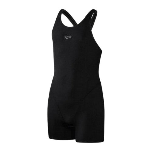 Front - Speedo Girls Eco Endurance+ Legsuit
