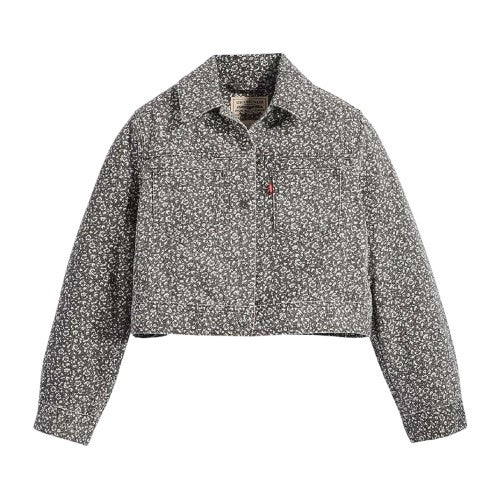 Front - Levis Womens/Ladies Wellthread Floral Denim Jacket