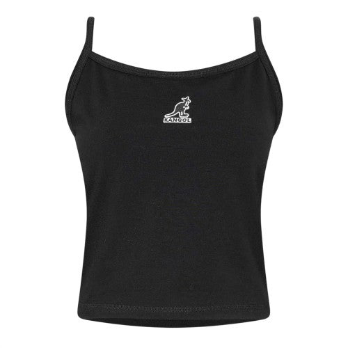 Front - Kangol Womens/Ladies Chest Logo Vest Top