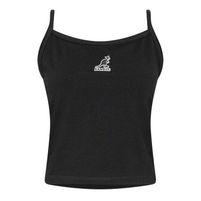 Front - Kangol Womens/Ladies Chest Logo Vest Top