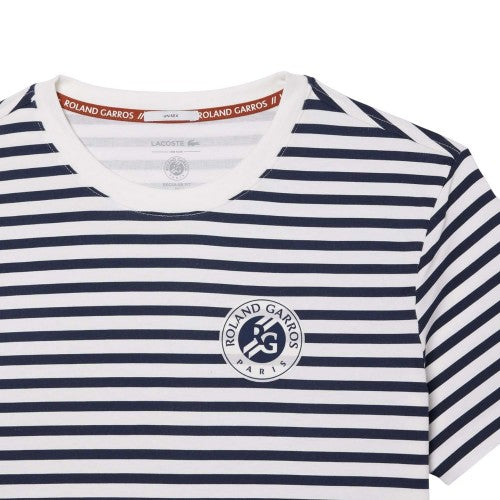 Front - Lacoste Unisex Adult Roland Garros Edition Ultra Dry T-Shirt