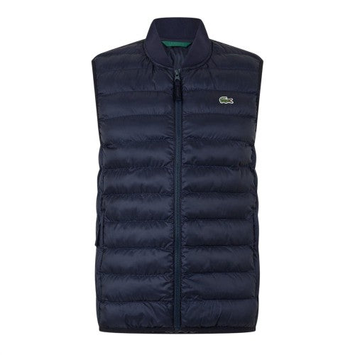 Front - Lacoste Mens Logo Logo Gilet