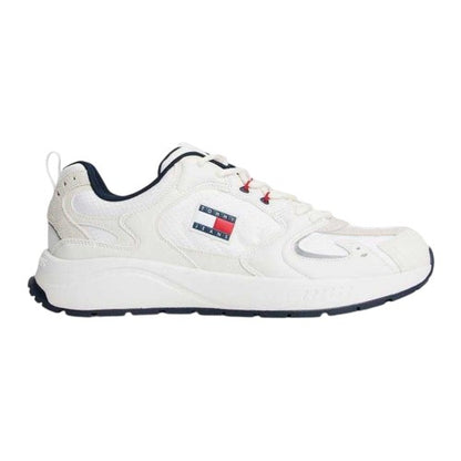 Front - Tommy Jeans Mens Chunky Flat Trainers