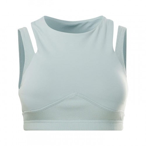 Front - Reebok Womens/Ladies Studio Layered Sports Bra