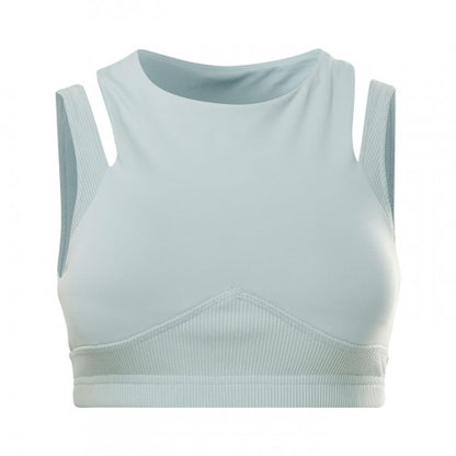 Front - Reebok Womens/Ladies Studio Layered Sports Bra