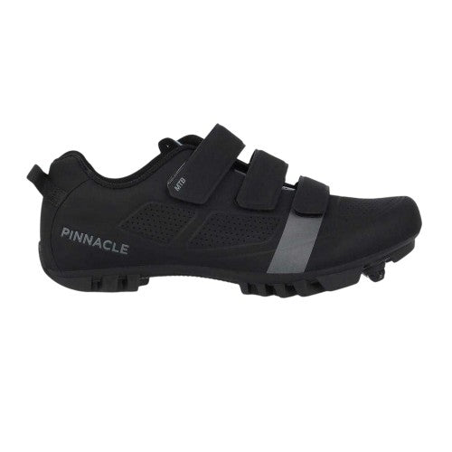 Front - Pinnacle Mens Maple MTB 61 Leather Cycling Shoes