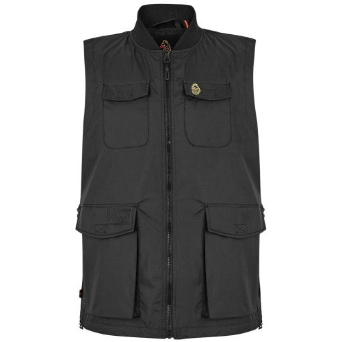 Front - Luke 1977 Mens Tech Logo Gilet