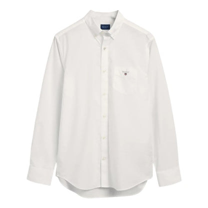 Front - Gant Mens Broadcloth Regular Shirt