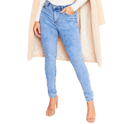 Front - Missy Empire Womens/Ladies 5 Pockets Skinny Jeans