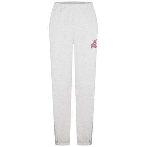 Front - Jack Wills Womens/Ladies Fleece Straight Joggers