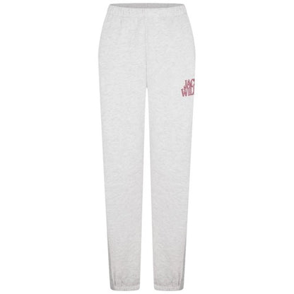 Front - Jack Wills Womens/Ladies Fleece Straight Joggers
