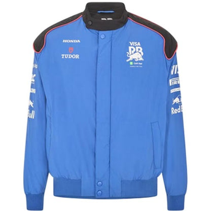 Front - Hugo Mens Formula 1 Nylon Bomber Jacket