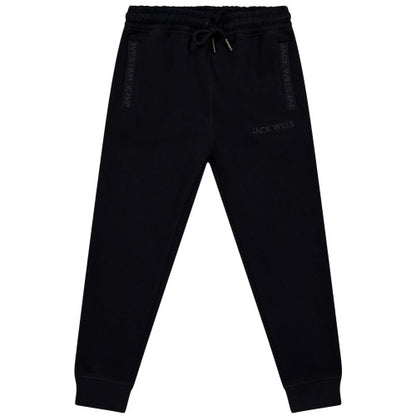 Front - Jack Wills Childrens/Kids Jacquard Slim Joggers