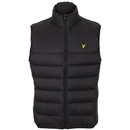 Front - Lyle & Scott Mens Logo Insulated Quilted Gilet
