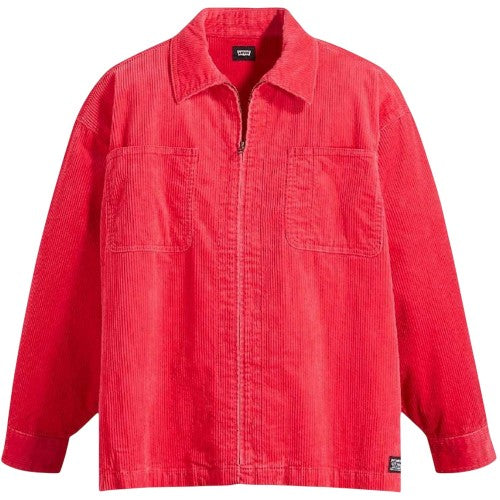 Front - Levis Mens Skate Corduroy Relaxed Fit Overshirt