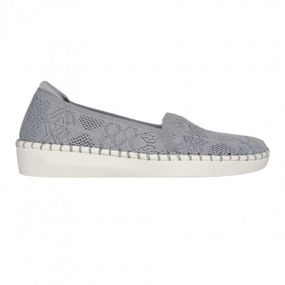 Front - Skechers Womens/Ladies Sepulveda Crochet Trainers