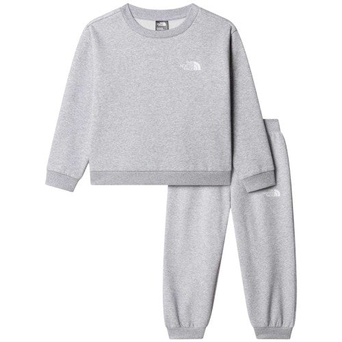 Front - The North Face Childrens/Kids Simple Dome Fleece Tracksuit Set