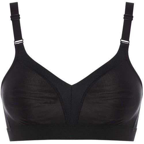 Front - Triumph Womens/Ladies Wellness Plain Bra