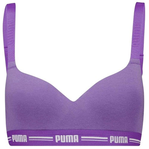 Front - Puma Womens/Ladies Logo Low Impact Sports Bra