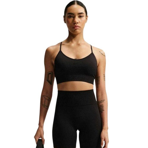 Front - Nike Womens/Ladies Pro Padded Seamless Sports Bra