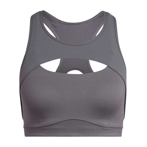 Front - Adidas Womens/Ladies CoreFlow Studio Medium Support Sports Bra