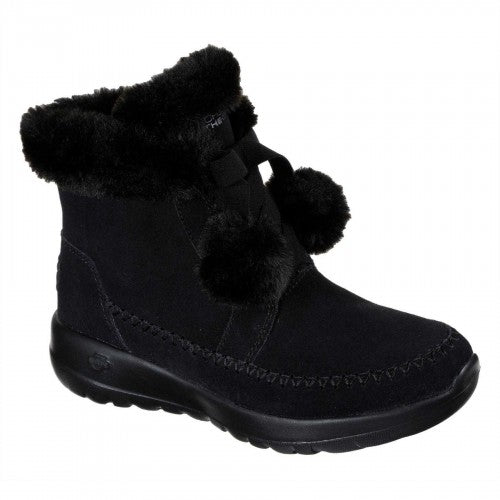 Front - Skechers Womens/Ladies On The Go Joy Leather Ankle Boots