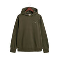 Front - Gant Mens Archive Shield Embroidered Hoodie