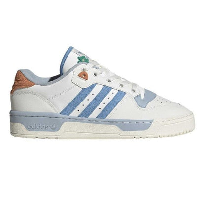 Front - Adidas Mens Rivalry Leather Trainers