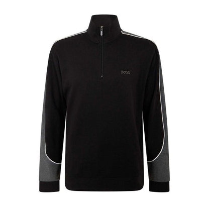 Front - Boss Mens Colour Block Contrast Piping Track Jacket