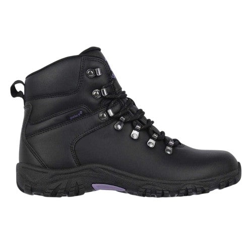 Front - Gelert Womens/Ladies Coated Leather Walking Boots