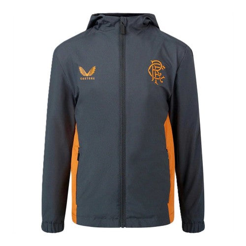 Front - Castore Womens/Ladies Rangers FC Training Jacket