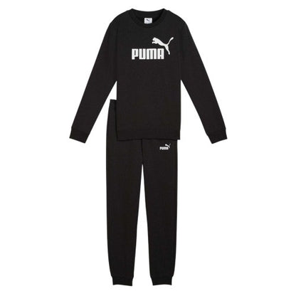 Front - Puma Childrens/Kids No.1 Logo Fleece Tracksuit Set