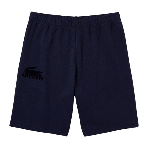 Front - Lacoste Mens Loungewear Fleece Shorts