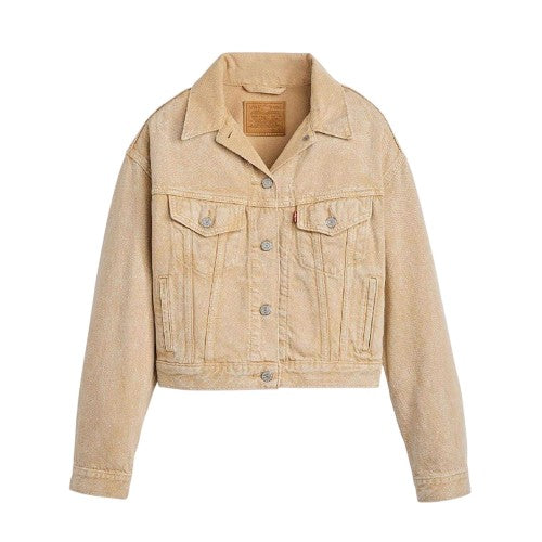 Front - Levis Womens/Ladies 90´s Stonewashed Denim Jacket