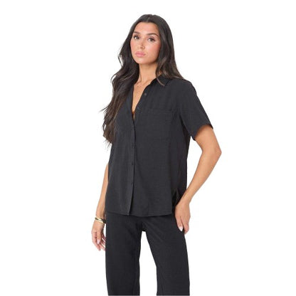 Front - I Saw It First Womens/Ladies Crepe Boxy Oversized Shirt