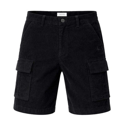 Front - Jack Wills Mens Cotton Plain Cargo Shorts