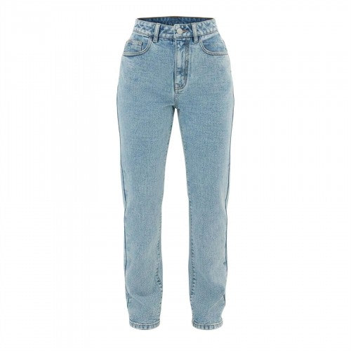 Front - I Saw It First Womens/Ladies Light Wash 5 Pockets Jeans