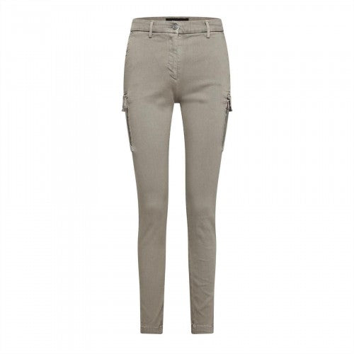 Front - Replay Womens/Ladies Slim Cargo Jeans