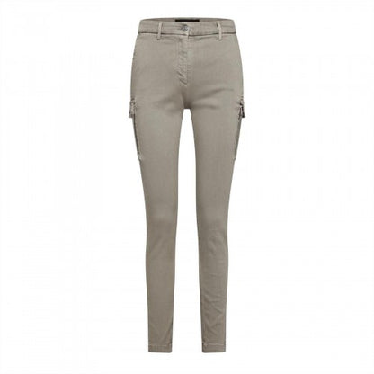 Front - Replay Womens/Ladies Slim Cargo Jeans