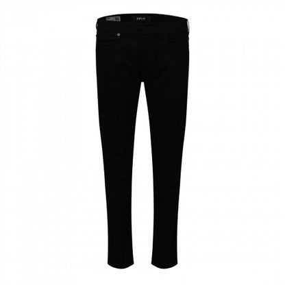 Front - Replay Mens Plain Straight Jeans