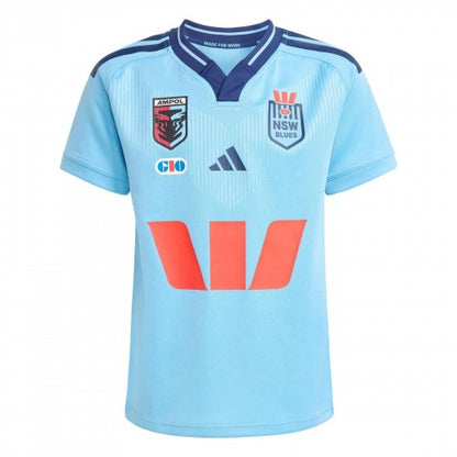 Front - Adidas Mens NSW Blues Home Jersey