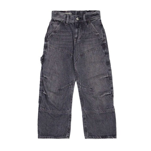 Front - G-Star Boys Carpenter Wide Leg Jeans