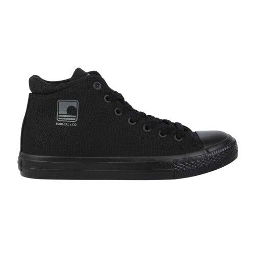 Front - SoulCal Childrens/Kids Canvas High Top Trainers