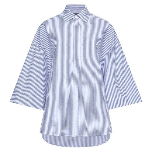 Front - French Connection Womens/Ladies Rhodes Striped Shirt