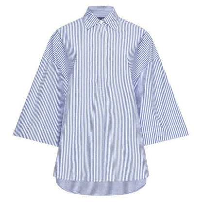 Front - French Connection Womens/Ladies Rhodes Striped Shirt