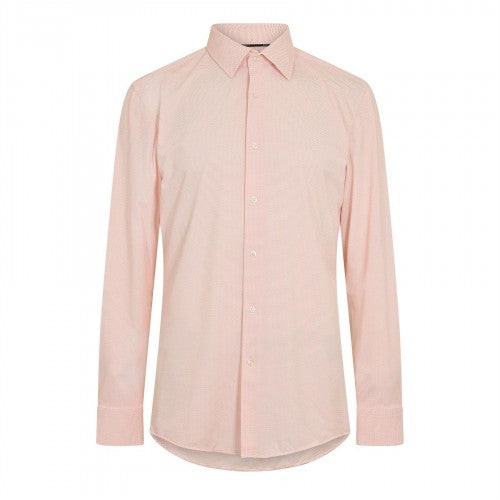 Front - Boss Mens Oxford Point Collar Long-Sleeved Shirt
