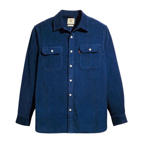 Front - Levis Mens Jackson Worker Corduroy Ribbed Overshirt