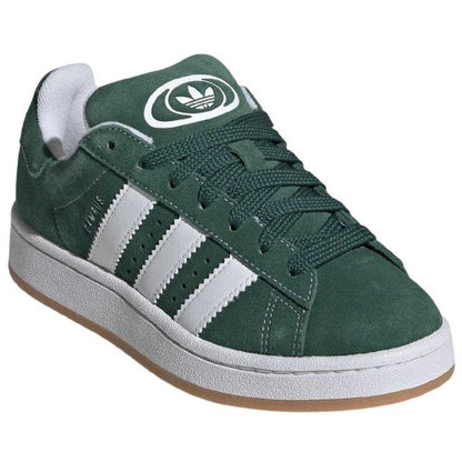 Front - Adidas Childrens/Kids Campus 00s Suede Flat Trainers
