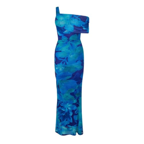 Front - I Saw It First Womens/Ladies Floral One Shoulder Maxi Dress